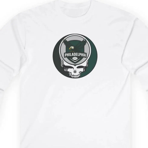 Grateful Dead - The Gridiron Collection: Philadelphia Eagles Grateful Dead Long Sleeve Tee - NFL - StealieShop